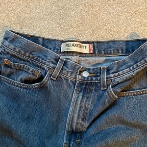 Levi’s 550 relaxed blue jeans